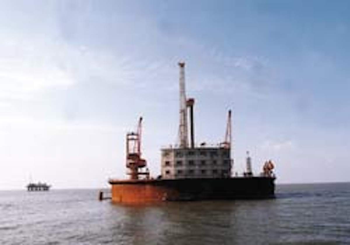 What is the isolation and initial evacuation distance for this material since it is on fire? image