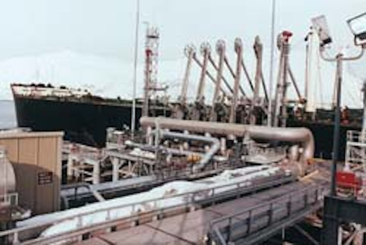 Alyeska Pipeline starts up tanker vaporcontrol system at Valdez