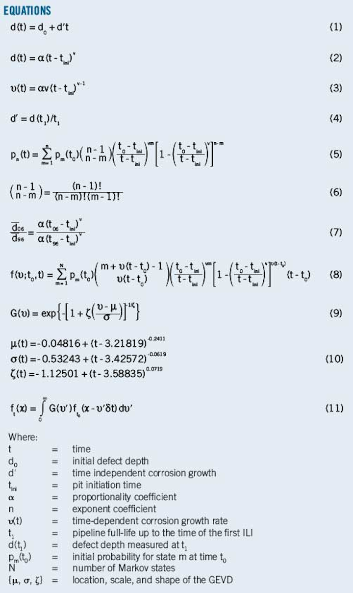 Pipeline Integrity 1 Accurate Corrosion Modeling Improves Reliability Estimations Oil Gas Journal