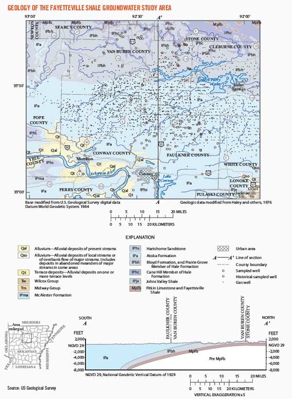 Geology Of The Fayetteville