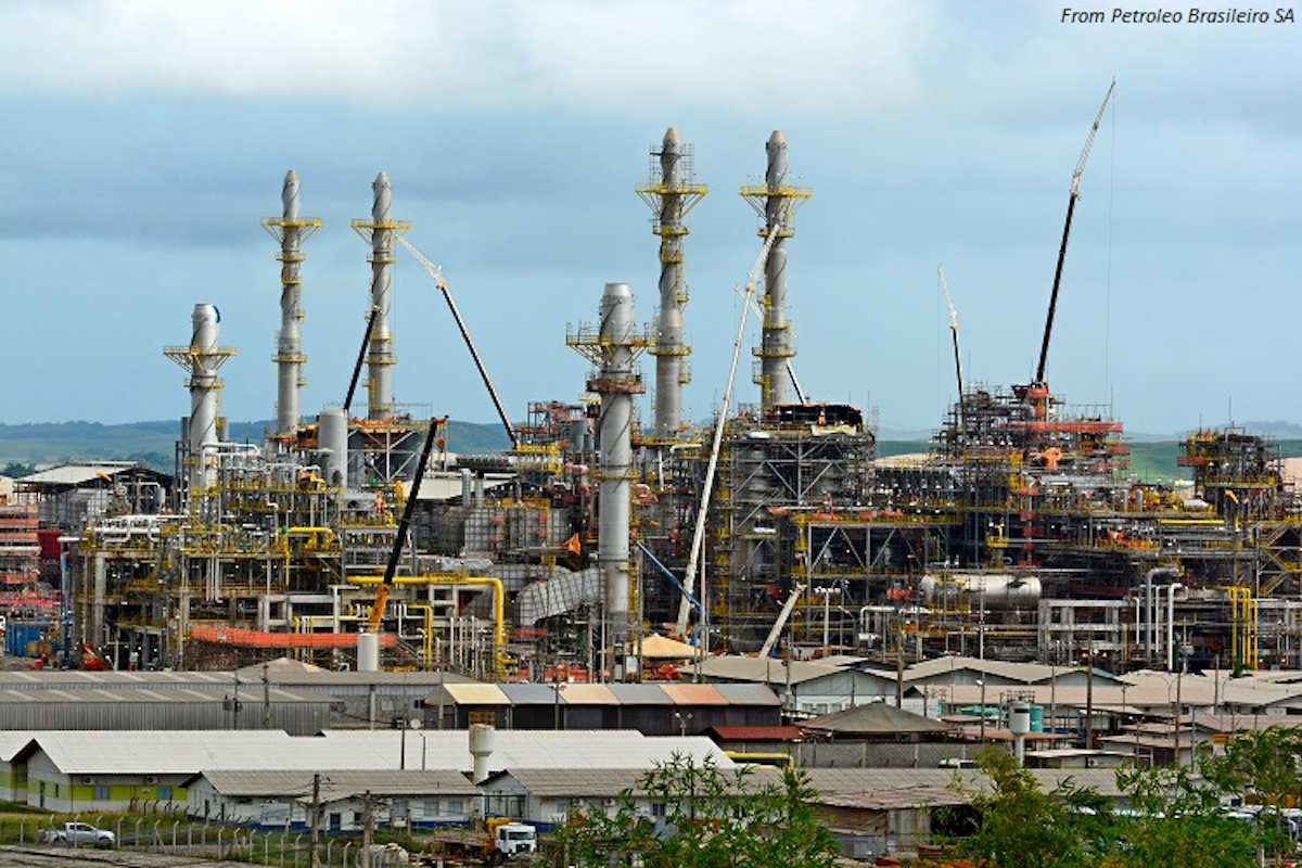 All firstphase units in operation at Abreu e Lima refinery, Petrobras