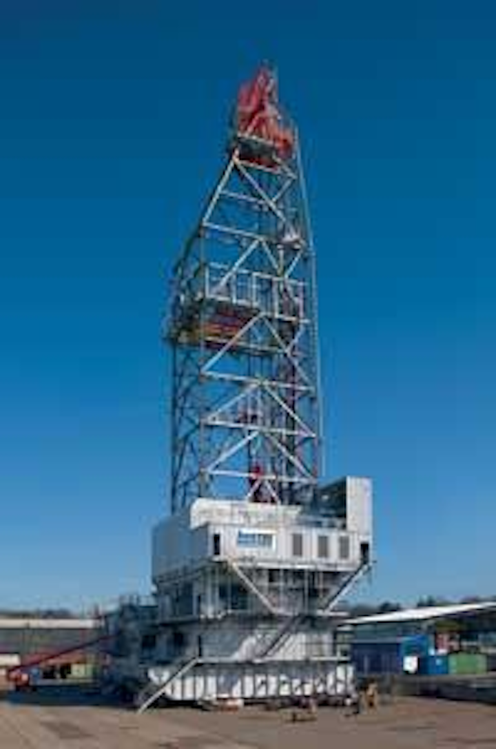 New rig for Mittelplatte D&P island Oil & Gas Journal