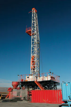 Pango Rig Custom-built rig uses reverse-circulation pipe to drill basalt | Oil ...