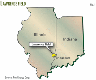 rex energy map