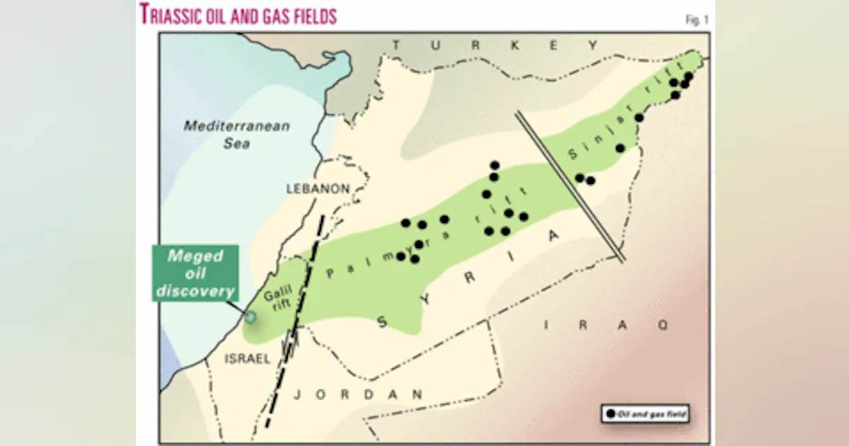 Israeli Oil Map Israel's first substantial onshore oil find needs horizontal wells for ...