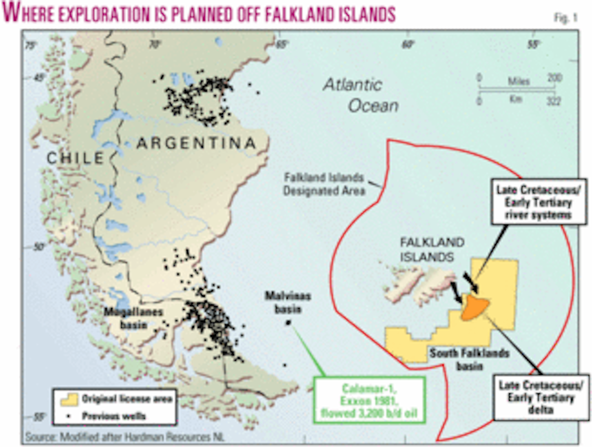 Exploration effort forming in South Falklands basin Oil & Gas Journal