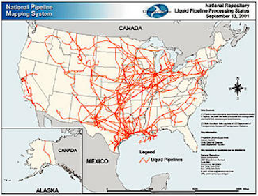 National Pipeline Mapping System Pipeline Report: Us National Mapping System Growing, Adjusting To Security  Concerns | Oil & Gas Journal