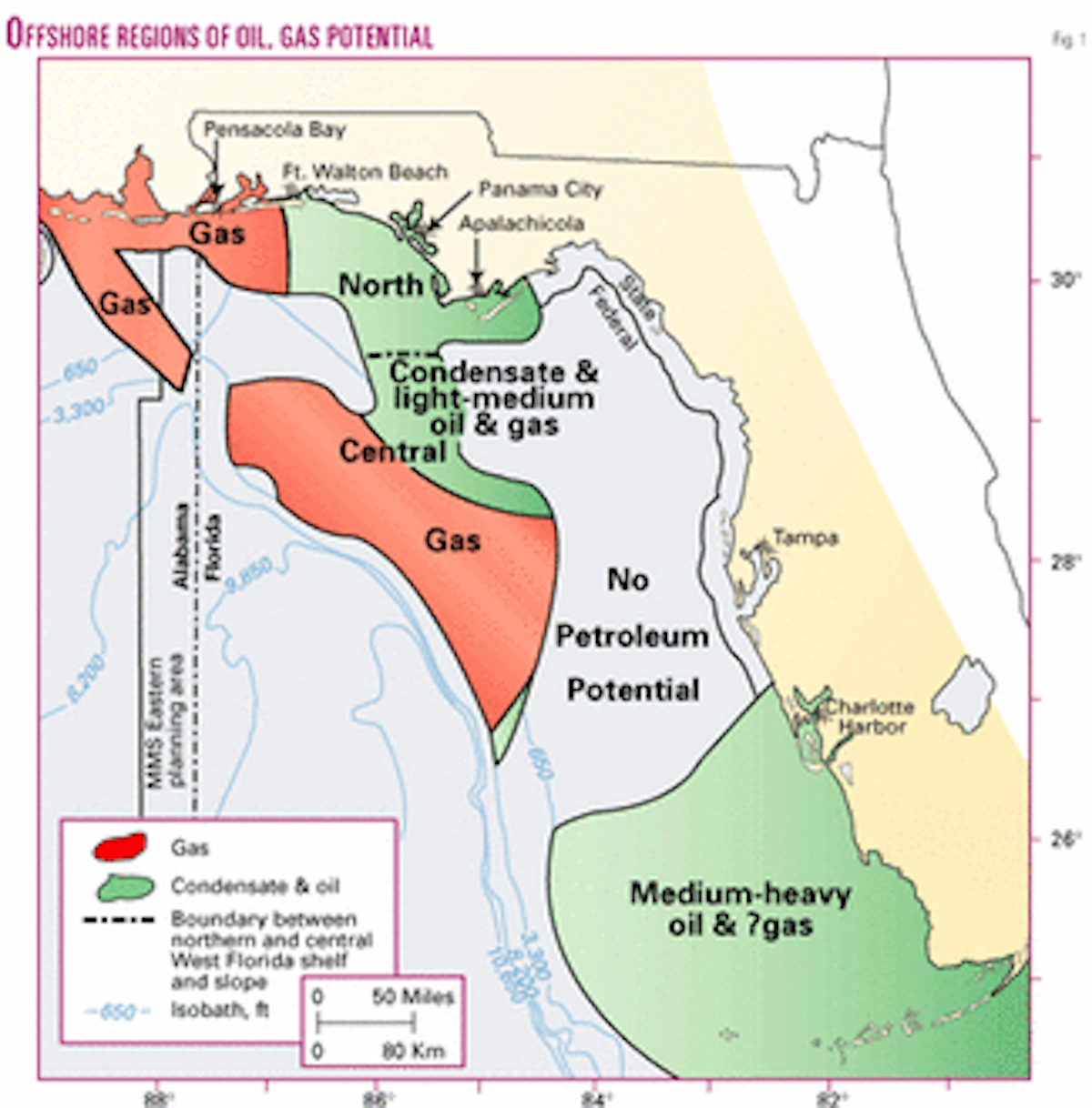 EASTERN GULF OF MEXICO-3: New assessment offered for W. Florida shelf ...