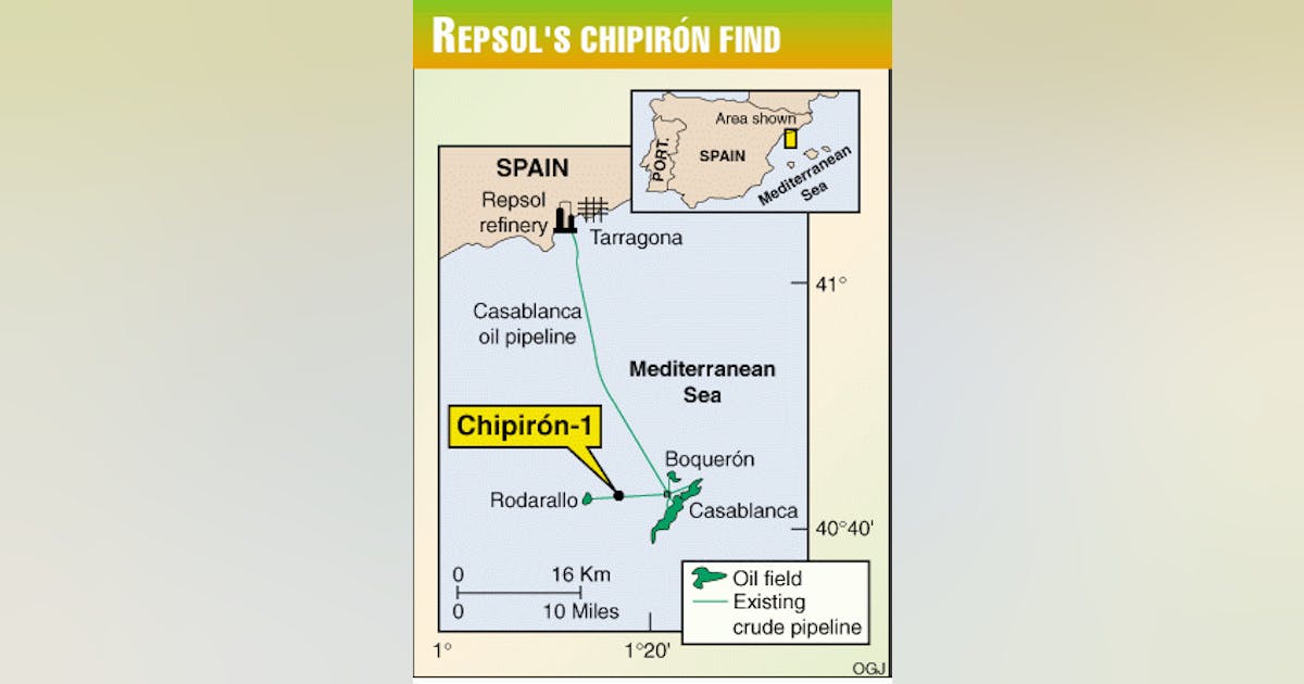 Repsol-YPF makes oil find off Spain | Oil & Gas Journal