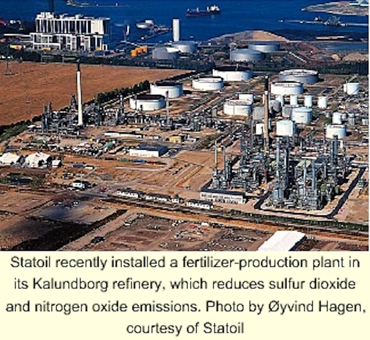 Denmark refinery gets firstofakind fertilizer plant Oil & Gas Journal