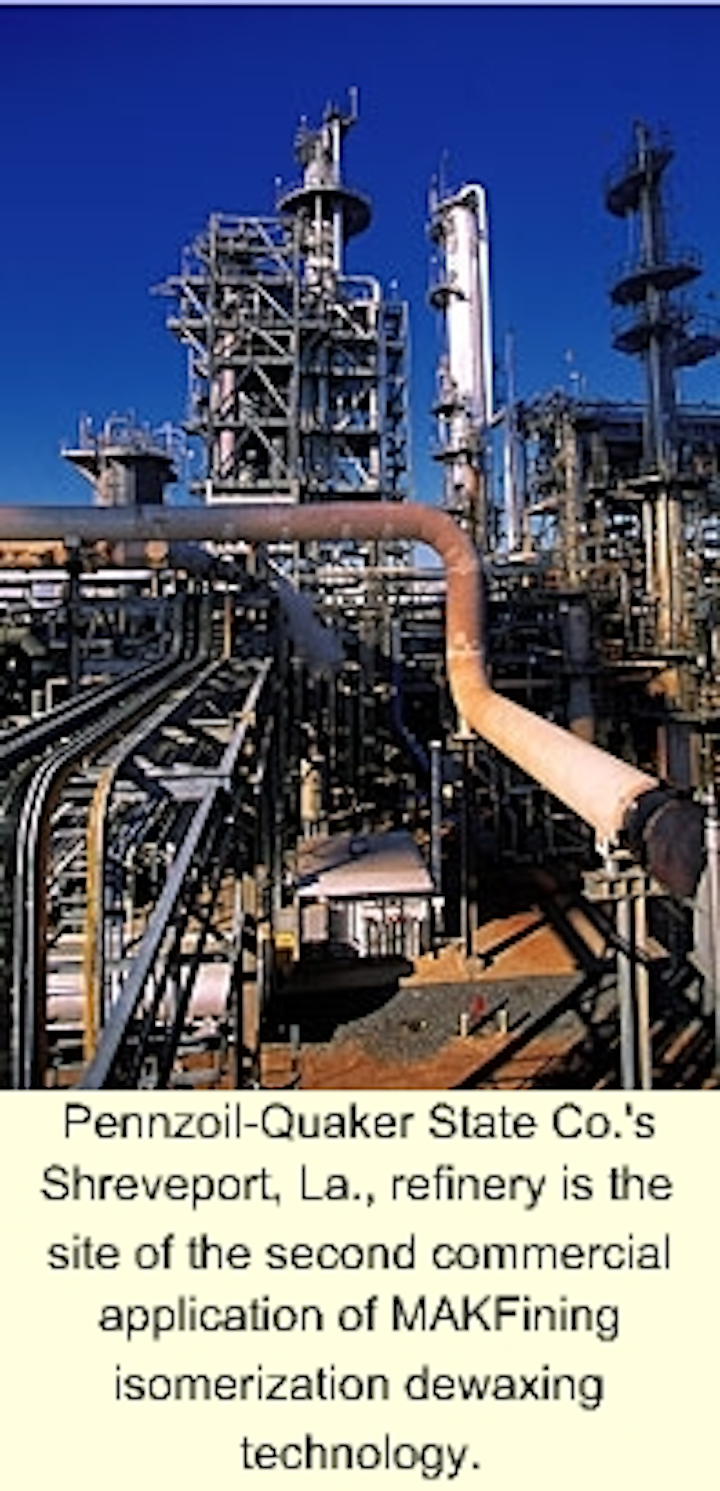 Alliance updates performance of new dewaxing technology in Louisiana