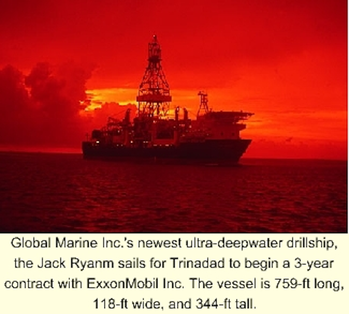 Jack Ryan drillship to use retractable thrusters, MUX control systems | Oil & Gas Journal