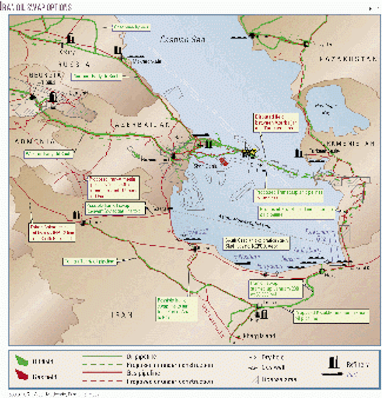 Middle East Update: Iran expands Middle East influence into Caspian Sea