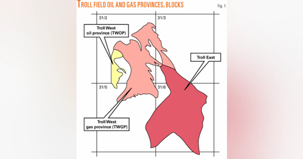 Troll Area Geosteering precisely places multilaterals in Norway’s Troll field ...