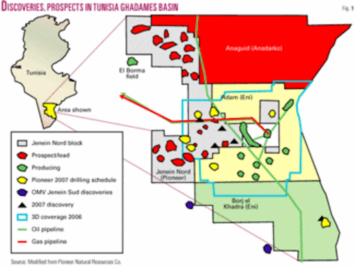 Ghadames fueling Tunisian oil production growth Oil & Gas Journal