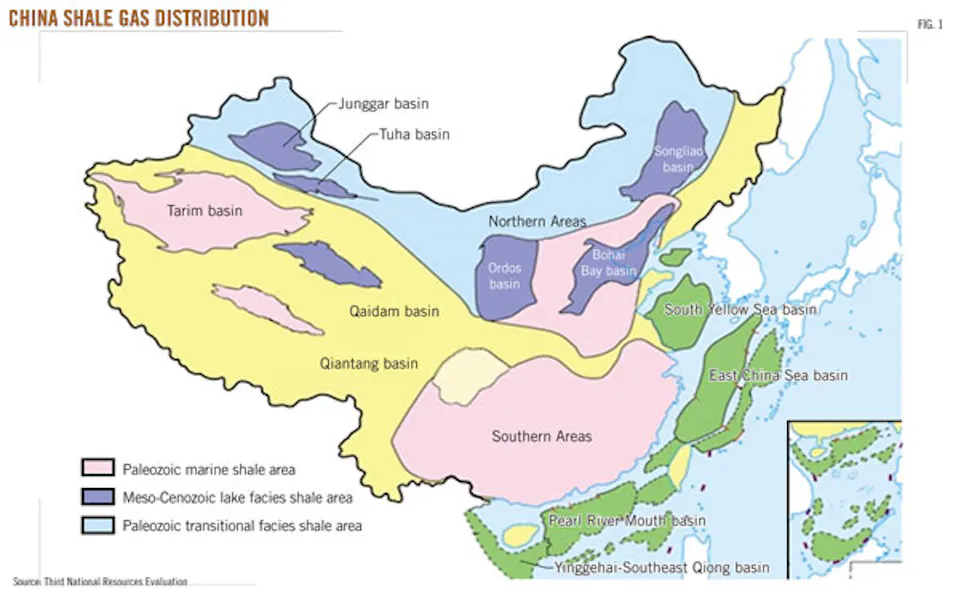 China vigorously promoting shale gas exploration, development | Oil ...
