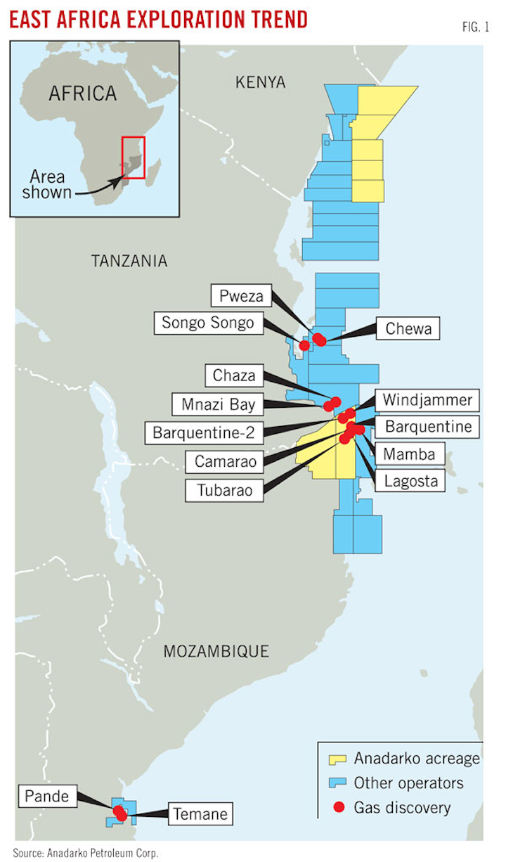 Deepwater, land discoveries high-grade East African margin | Oil & Gas ...