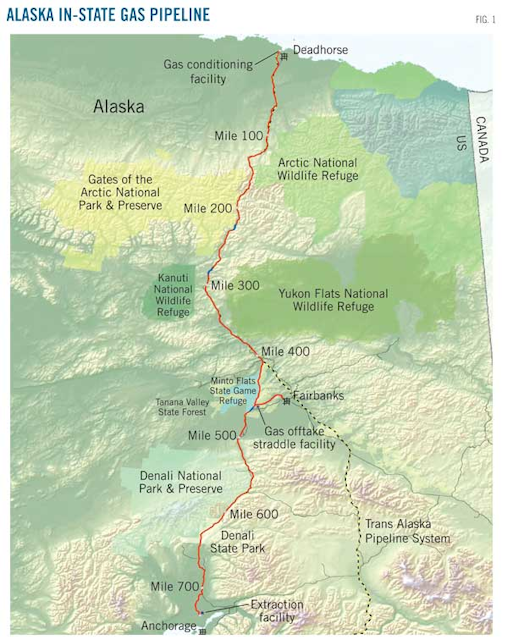 ALASKA IN-STATE PIPELINE—1: Study confirms feasibility of in-state ...