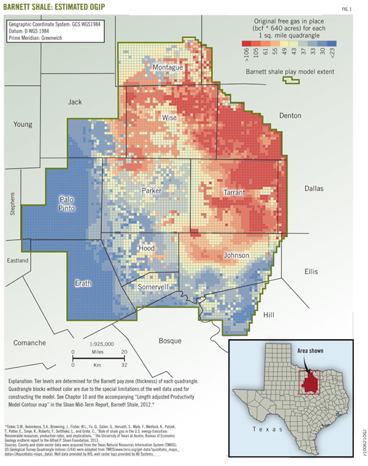 BARNETT SHALE MODEL-2 (Conclusion): Barnett study determines full-field ...