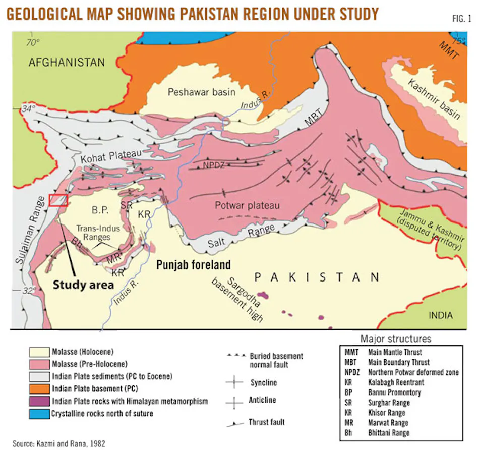 Applying gamma-ray logs to a carbonate reservoir: a Pakistan Potwar ...