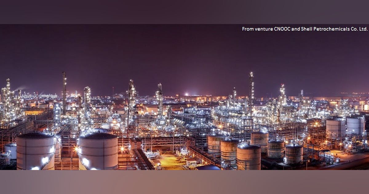 CNOOC-Shell JV plan Huizhou ethylene capacity expansion | Oil & Gas Journal