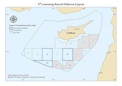 Content Dam Ogj Online Articles 2016 03 Cyprus Third Licensing Round Map