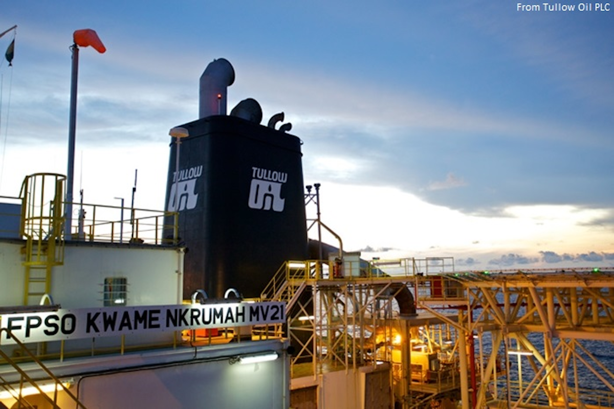 Production resumes from Jubilee field offshore Ghana Oil & Gas Journal