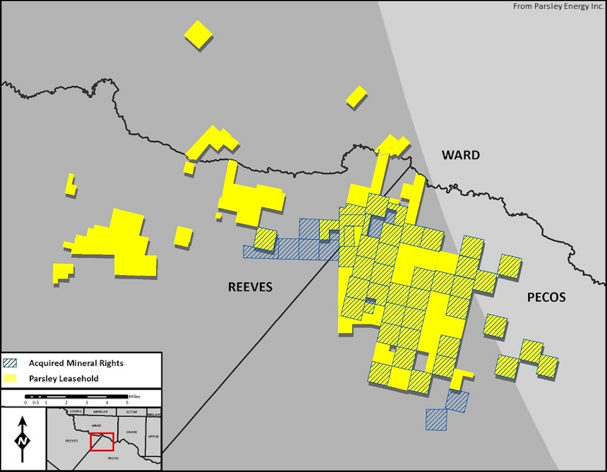 Parsley Energy to add mineral rights in Southern Delaware basin Oil