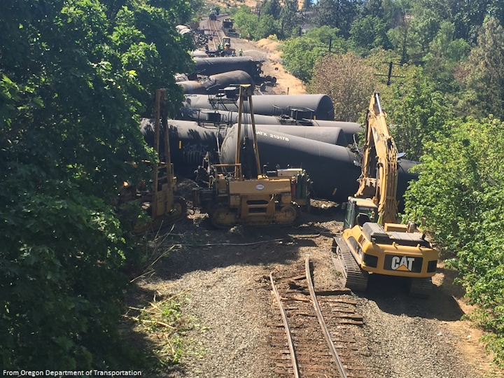Oregon oil train accident