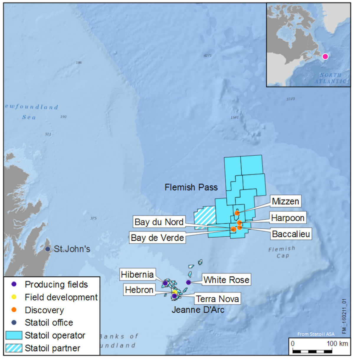 Statoil completes drilling program off Newfoundland and Labrador Oil