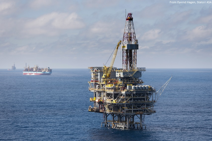 Statoil Peregrino platform