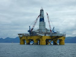 Bsee Shell Oil Rig In Alaska