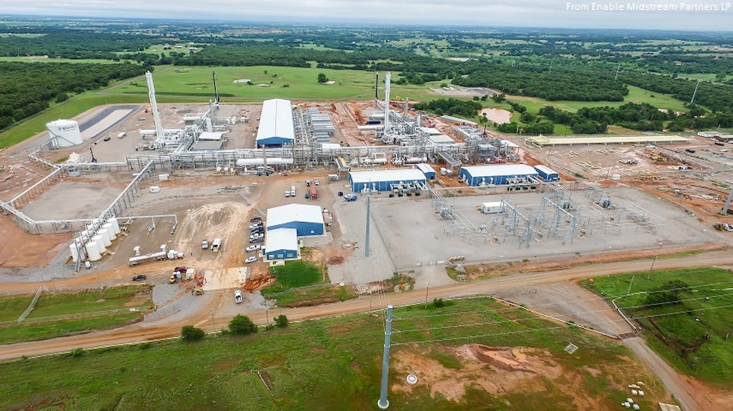 Enable Midstream commissions Oklahoma gas plant Oil & Gas Journal