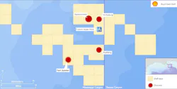 Shell Fort Sumter map