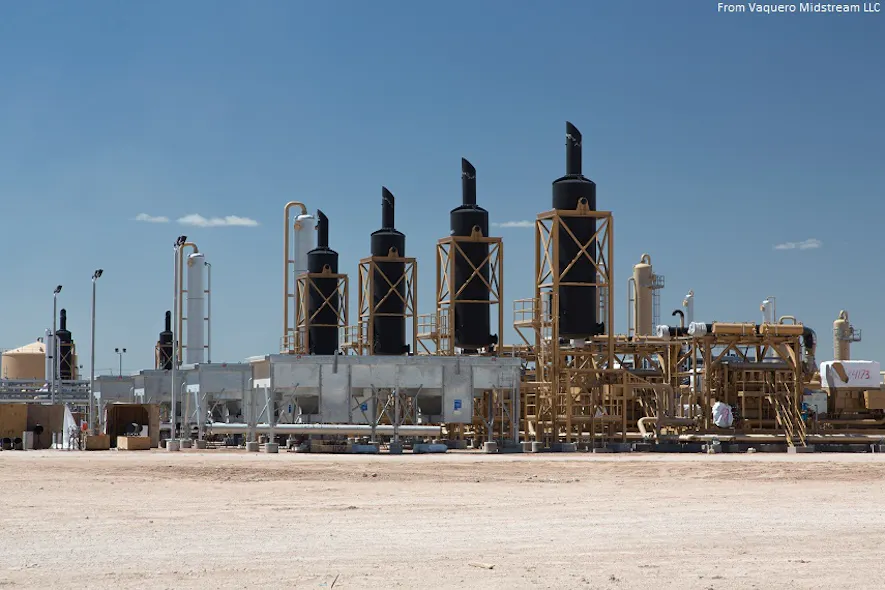 Vaquero Midstream commissions Delaware basin gas plant | Oil & Gas Journal