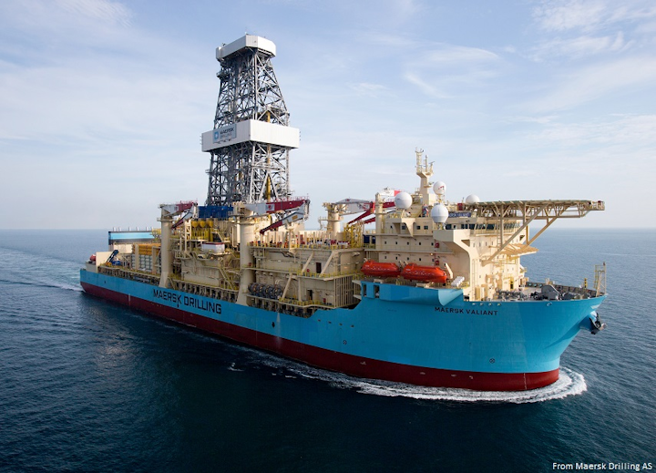 Maersk Valiant drillship