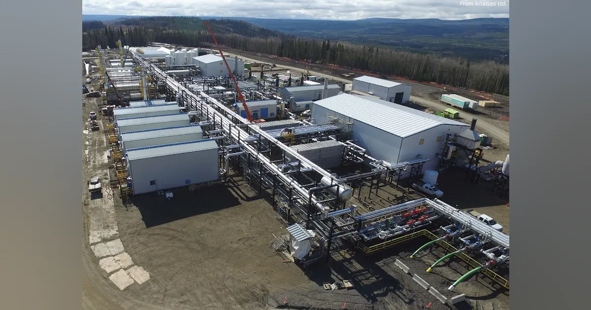 Altagas Operations Map AltaGas starts up midstream complex in British Columbia | Oil & Gas Journal