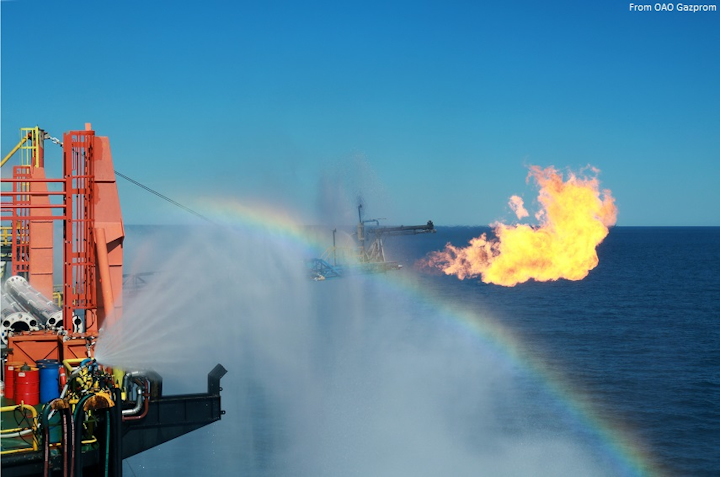 Gazprom Sea of Okhotsk
