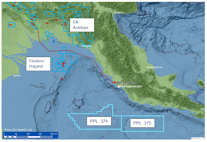 Content Dam Ogj Online Articles 2016 09 Oil Search Png Map