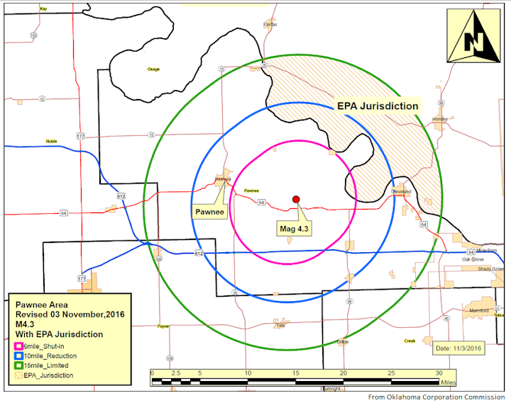 Content Dam Ogj Online Articles 2016 11 Oklahoma Earthquake Map
