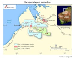 Buru Broome Post Deal Map