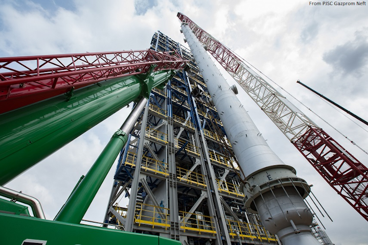 Content Dam Ogj Online Articles 2017 05 Pjsc Gazprom Neft Moscow Refinery Euro Coru Reforming Column