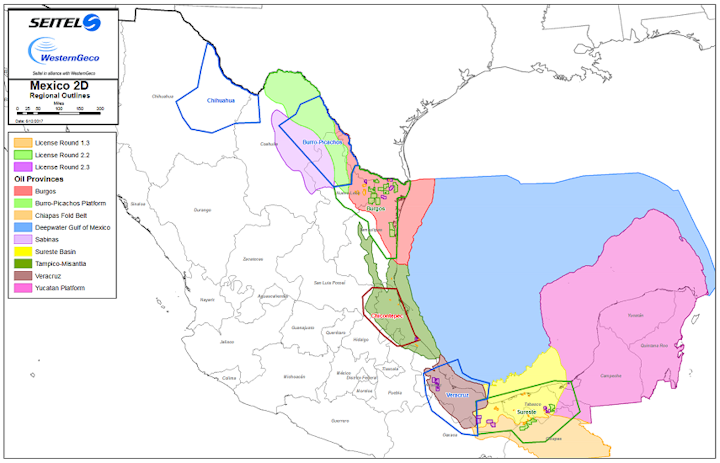 Schlumberger Plans Reimaging Program Onshore Mexico Oil - 