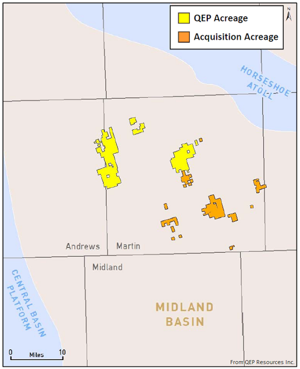 QEP to buy Midland basin properties for 732 million Oil & Gas Journal