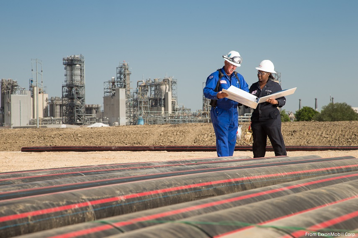 ExxonMobil commissions new polyethylene line at Mont Belvieu Oil