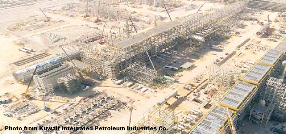 Kuwait S Al Zour Integrated Refining Complex Progressing As Planned Oil Gas Journal