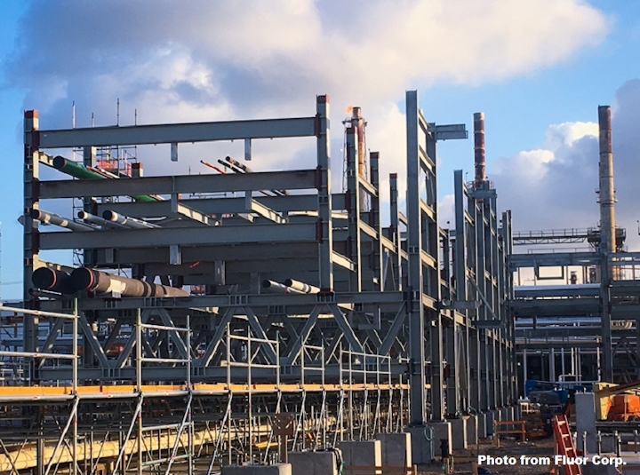 Fluor progresses on Tier 3 project at Marathon’s Galveston