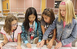 Middle school girls participate in the Sally Ride Science Festival Middle school girls participate in the Sally Ride Science Festival