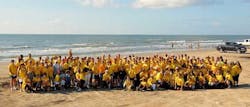 Shell Oil played a large part in the 26th Annual Texas General Land Office Adopt-A-Beach Fall Cleanup. Shell Oil played a large part in the 26th Annual Texas General Land Office Adopt-A-Beach Fall Cleanup.