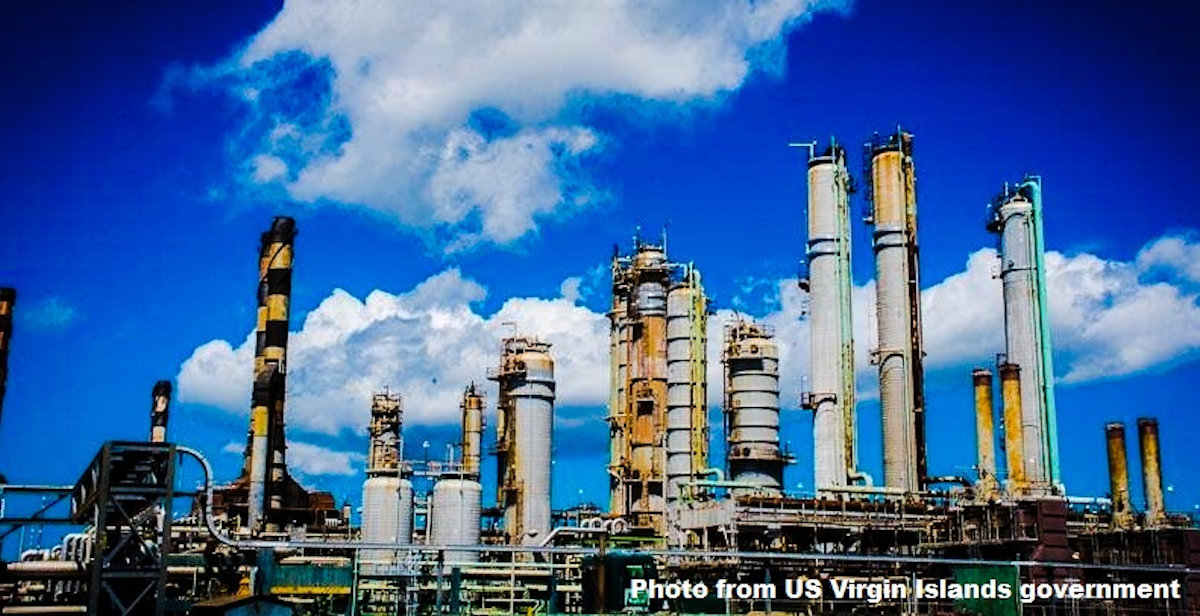 Usvi Legislature Approves Agreement For St Croix Refinery
